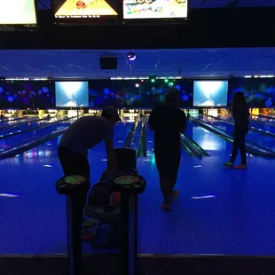 If you're not a professional bowler, Glow Bowl is the only way to go