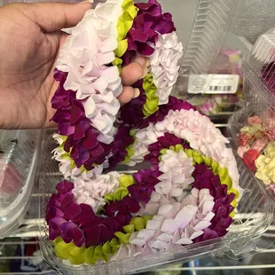 Orchid lei