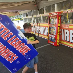 Fireworks booth