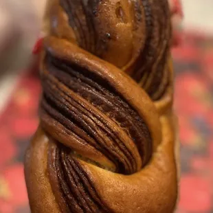 (Upper Crust Baking) Chocolate Babka~ This amazing bread taste just like a chocolate cinnamon roll!