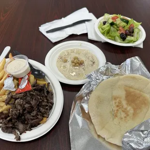 Beef Shawarma Plate