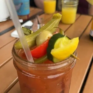 oysters and mussels, drink