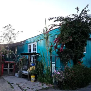 Sunrise Village Mobile Home Floral Display