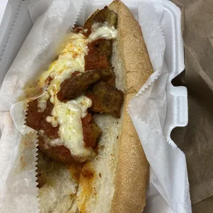 Eggplant Parm Sub