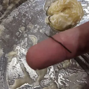 The tortellini comes with the added bonus of wires in the bottom.