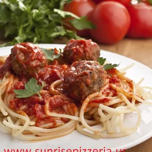 spaghetti and meatballs