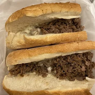 "Large" cheesesteak