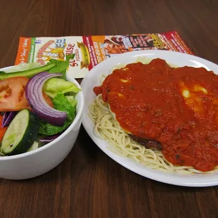 pasta dish, pasta, food