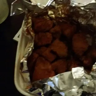 Cold nasty boneless wings