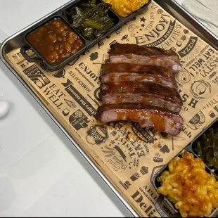 meat with all the fixings.