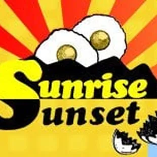 the logo for sunrise sunset