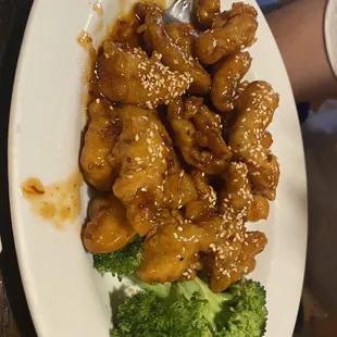 Sesame chicken! So delicious
