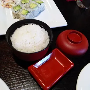Steamed rice