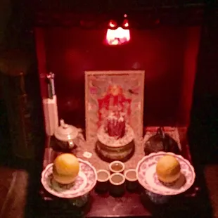 The shrine for good luck for business