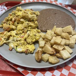 A la mexicana plate