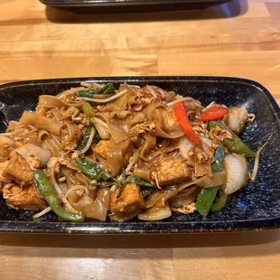 Drunken Noodle with Tofu