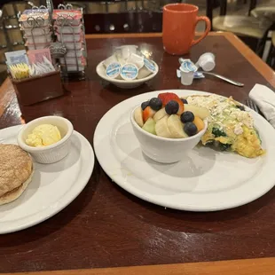 A very good breakfast