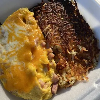 Ham and Cheese Omelette