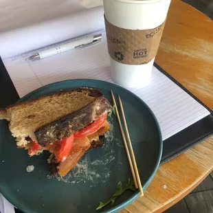 BLT and matcha