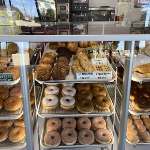 a variety of doughnuts