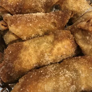Philly cheesesteak egg rolls