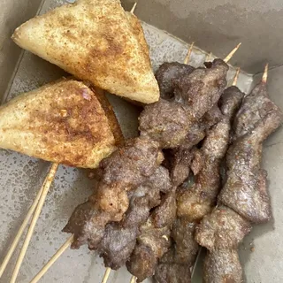Tofu Triangles Skewers (2)