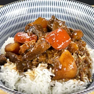 Beef Stew Rice Bowl