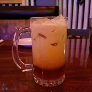 Thai Tea in a large mug ^^