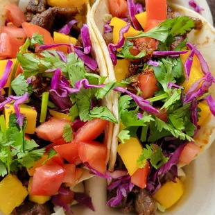 Beef bulogi tacos