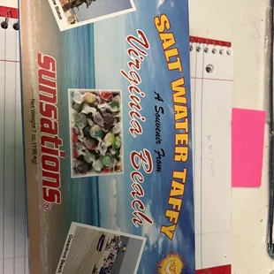 Sunsation salt water taffy