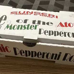 Pepperoni Roll box