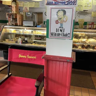 Jimmy&apos;s chair