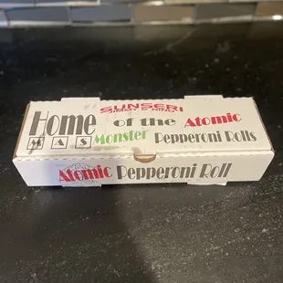 a box of cigarettes