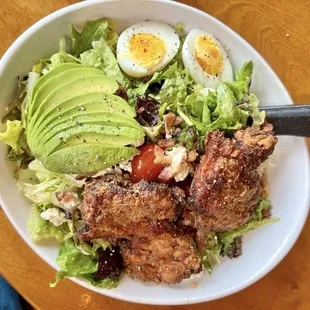 Fried chicken Cobb salad