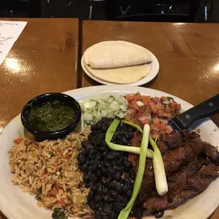 Carne Asada Plate