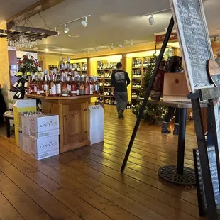 1/2 of the main wine selection