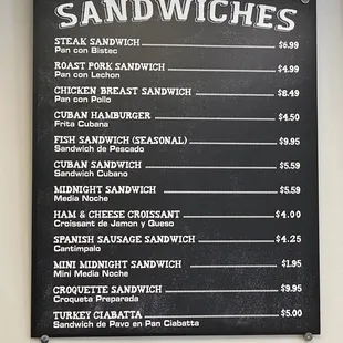 Sandwiches