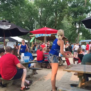 Pink Houses   John Mellancamp cover band excellent 4th of July night treat at Sunset!!