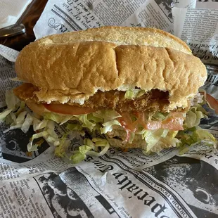 The ultimate fish sandwich