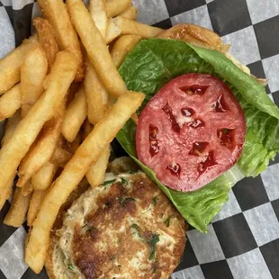 Crab Cake Sandwich