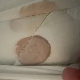 Blood on the mattress