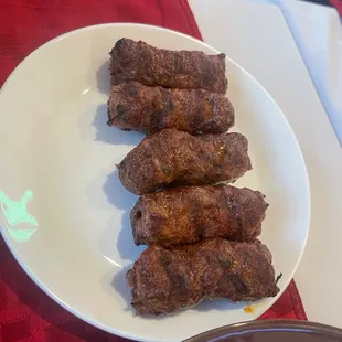 Mititei (Romanian skinless sausage)