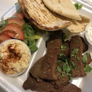 Gyro Plate (hold the fries)