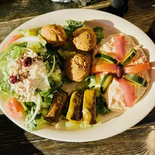 Greek sampler platter