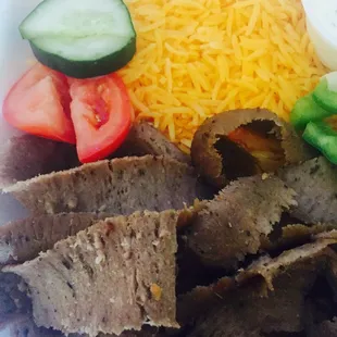 Lamb Gyro Plate