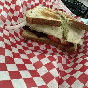 BLT with onion added