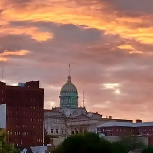The view from the Sunset Cafe never disappoints.