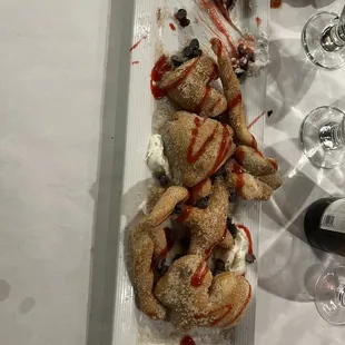 Our fried dough creations! Lol so fun!