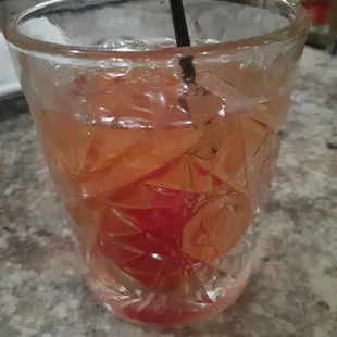 Sunset Old Fashioned.