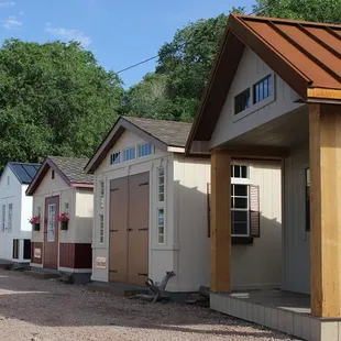 Ranch style buildings